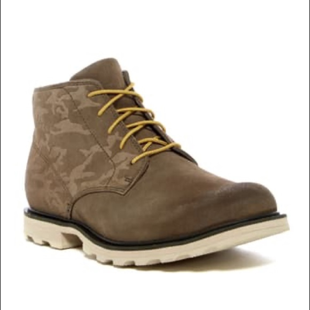 Sorel Madson Waterproof Suede Camo Chukka Boot